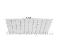 SOFFIONE DOCCIA BAGNO ACCIAIO INOX NEW DESIGN ULTRA SLIM LUCIDO CROMATO SPECCHIO