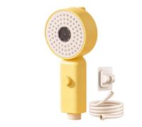 Soffione doccia bambino Doccetta per vasca da bagno bambino con 3 modalità | Kit Bagno Acqua Parenti Aiutanti Bambina Bagno Giallo