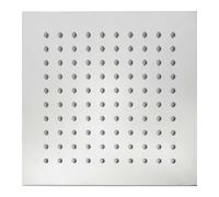 Soffione doccia quadrato Bossini Tetis cromato 25x25 cm I00874000030005
