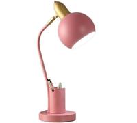 Soffione doccia comodino lampada da tavolo di protezione oculare regolabile con portapenna lampada da comodino adatta per camera da letto di notte ufficio camera da letto per soffione doccia camera da
