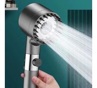 Soffione Doccia Con Filtro Ad Alta Pressione Spray Regolabile a 3 Modalità Con S