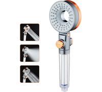 Soffione Doccia Con Filtro, Anticalcare 3 Tipi Di Getto, Alta Pressione , Doccin