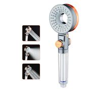 Soffione Doccia con Filtro, Anticalcare 3 Tipi di Getto, Alta Pressione , Doccino Pressurizzato, SPA , Risparmio Idrico