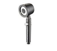 Soffione doccia con filtro for il risparmio dell'acqua ad alta pressione, 5 modalità, soffione doccia portatile, set di accessori for il bagno con pulsante di arresto(Gray)