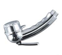 Soffione doccia da 1/2" con pulsante di avvio/arresto per doccia camper e barca da campeggio, soffione doccia portatile con occhiello di fissaggio e comando a leva