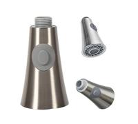 Soffione doccia di ricambio, rubinetto da cucina, doccetta estraibile G 1/2, confezione da 2, paraspruzzi doccetta per lavello