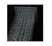 SOFFIONE DOCCIA EFFETTO PIOGGIA SOTTILE QUADRATO 30X30 cm BAGNO CROMATO SHOWER