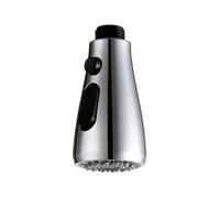 Soffione doccia estraibile cromato G1/2 per rubinetto della cucina, accessorio di ricambio per rubinetto del lavandino del bagno, filettatura maschio, alta pressione, facile installazione (SL-06)