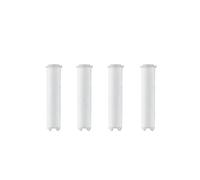 Soffione doccia filtrato a risparmio idrico ad alta pressione da 10 spruzzi Soffione doccia portatile Resistenza alla caduta Ugello doccia da bagno bianco bianco(4pcs filter)