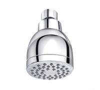 Soffione doccia fisso a pioggia con alta pressione e 41 ugelli per aumentare il flusso d'acqua basso nel montaggio a parete del bagno, installazione cromata (1 pz)
