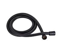 Soffione doccia for bagno in ottone e porcellana, supporto for rubinetto a pioggia, tubo flessibile(Black bronze D Style)