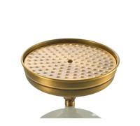 Soffione doccia in ottone anticato, braccio tondo a pioggia da 8 pollici, doccetta manuale a risparmio idrico, tubo flessibile 1,5 m(Shower Head B Style)