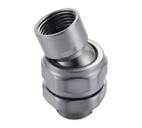 Soffione doccia in ottone ruota adattatore a sfera Connettore componente doccia generale facile installazione e flusso d'acqua stabile connettore