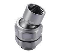 Soffione doccia in ottone ruota adattatore a sfera connettore componente generale facile installazione e flusso d'acqua stabile adattatore a sfera