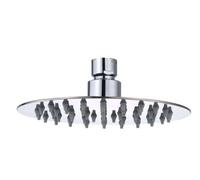 SOFFIONE DOCCIA INOX TONDO D 200 MM GROENLANDIA 503139