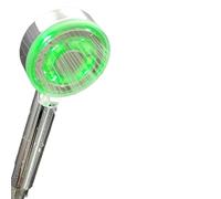 Soffione doccia LED a 5 modalità, pioggia, SPA, controllo della temperatura, risparmio idrico pressurizzato, 3/7 colori, portatile, for bagno(Temp control S)