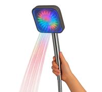 Soffione Doccia LED RGB Multicolore Cromoterapia, Cambio Colore Automatico