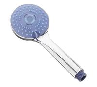 Soffione Doccia Manuale a Cinque Getti per Bagno, Argento ABS | Design Pioggia, Risparmio Idrico, Resiste ad Alte Temperature, Maneggevole, per Doccia Quotidiana