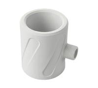 Soffione doccia massaggiante - Flusso ad alta pressione da 65 mm x 80 mm per bassa pressione 'acqua, ugelli anti-intasamento anti-sfregamento, filettatura di precisione