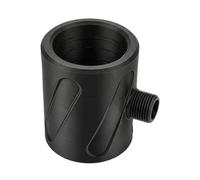 Soffione doccia massaggiante - Flusso ad alta pressione da 65 mm x 80 mm per bassa pressione 'acqua, ugelli anti-intasamento anti-sfregamento, filettatura di precisione