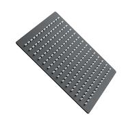 SOFFIONE DOCCIA NERO OPACO MISCELATORE MOD. PORTOS