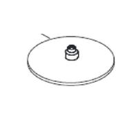 SOFFIONE DOCCIA PER NS ART 100-PAB-B/N