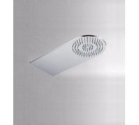 Soffione Doccia Pioggia Tondo Extra Slim 22x50 cm Acciaio