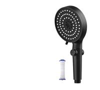 Soffione doccia portatile a 5 modalità, spruzzatore ad alta pressione for il risparmio idrico, soffione doccia filtrato for uso domestico, accessori for il bagno(5pcs Filter)