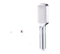 Soffione doccia portatile a due velocità con spazzola in silicone morbido, progettato per bambini e animali domestici, maggiore pressione dell'acqua e presa comoda per un facile utilizzo (A)