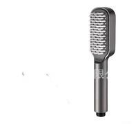 Soffione doccia portatile a due velocità con spazzola in silicone morbido, progettato per bambini e animali domestici, maggiore pressione dell'acqua e presa comoda per un facile utilizzo (C)