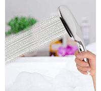 Soffione doccia portatile a led for bagno, in acciaio inox, pulsante di terza marcia, soffione doccia for bagno, spruzzatori for doccia, soffione doccia, doccetta ad alta pressione