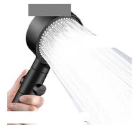 Soffione doccia portatile, ad alta pressione, 5 modalità di spruzzo, design a risparmio idrico, facile da installare, accessorio da bagno con supporto