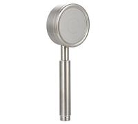 Soffione doccia portatile, ad alta pressione, a risparmio idrico, con funzione singola, in acciaio inox