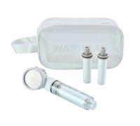 Soffione doccia portatile con filtro integrato, adatto ai viaggi, purificata dall'acqua, ammorbidisce l'acqua dura per un filtro doccia delicato