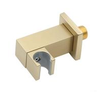 Soffione doccia portatile in ottone massiccio, con montaggio a parete per spruzzatore a mano da bagno, in ottone massiccio, soffione doccia con montaggio a parete per spruzzatore manuale da bagno (oro