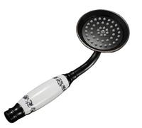 Soffione doccia portatile, risparmio idrico, ugello a pioggia for bagno antico, aeratore ad alta pressione(Clear)