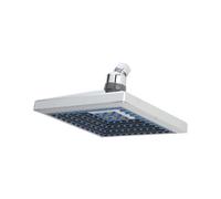 Soffione doccia quadro (quadrato) , ABS cromo con ugelli anticalcare 18x18 cm - Feridras