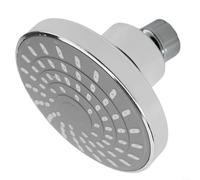 Soffione doccia rotondo a parete Bagno Soffione doccia a pioggia con flusso d'acqua regolabile con giunto sferico Ugello autopulente Bagno Casa Soffione doccia Diametro 9,5 cm