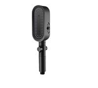 Soffione doccia, Soffione doccia pressurizzato a risparmio idrico con filtro multicolore(Grey)