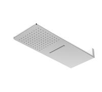 Soffione doccia Steinberg serie 390 Wall Rain, attacco diretto a parete, Easy...