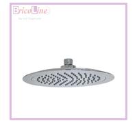 SOFFIONE DOCCIA TONDO PVC SAGOMATO ULTRAPIATTO D.240 MM IDROBLOK