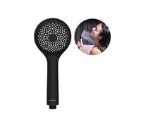 Soffione Doccia Universale - Telefono Doccetta per Vasca e Doccia, in ABS, 9.5cm, Nero