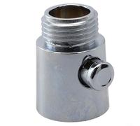 Soffione doccia valvola di arresto ABS per un tasto di pausa controller di flusso per soffione doccia a mano dispositivo di risparmio idrico argento 2,6 x 4 x 2 cm