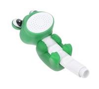 Soffione doccia verde Cartoon Animal Handheld Bath Sprinkler | Questo soffione doccia verde a forma di animale dei cartoni animati incoraggia le abitudini di bagno indipendenti dei bambini