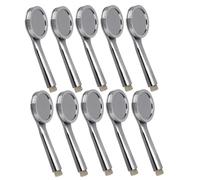 Soffione doccia Water Saving Spray Nozzle High Pressure Pressurized Shower Head Rainfall Chrome Bath Room Accessories(10)