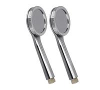 Soffione doccia Water Saving Spray Nozzle High Pressure Pressurized Shower Head Rainfall Chrome Bath Room Accessories(2)