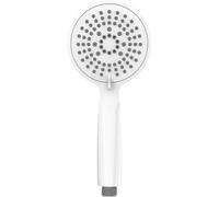 Soffione doccia Wenko Young 5 tipi di getto in ABS bianco Bianco