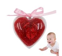 Soffione in polvere per bambini, soffio in polvere per il corpo - Boccata di polvere di cuore Bowknot | Sbuffo di polvere per il corpo per spolverare la polvere, soffio di polvere per il bagno e v