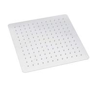 Soffione per doccia quadrata, Docce Fisse con Getti In Silicone Anticalcare Testa Doccia Quadrato ad Alta Pressione 30 cm x 30 cm
