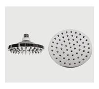 Soffione Ricambio per Docce ARKEMA IN ABS CROMATO 150 mm compatibile per docce solari -BIG HAPPY - HAPPY BEACH cromo